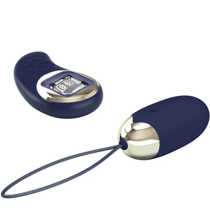 Pretty love - telecomando uovo vibrante mina blu