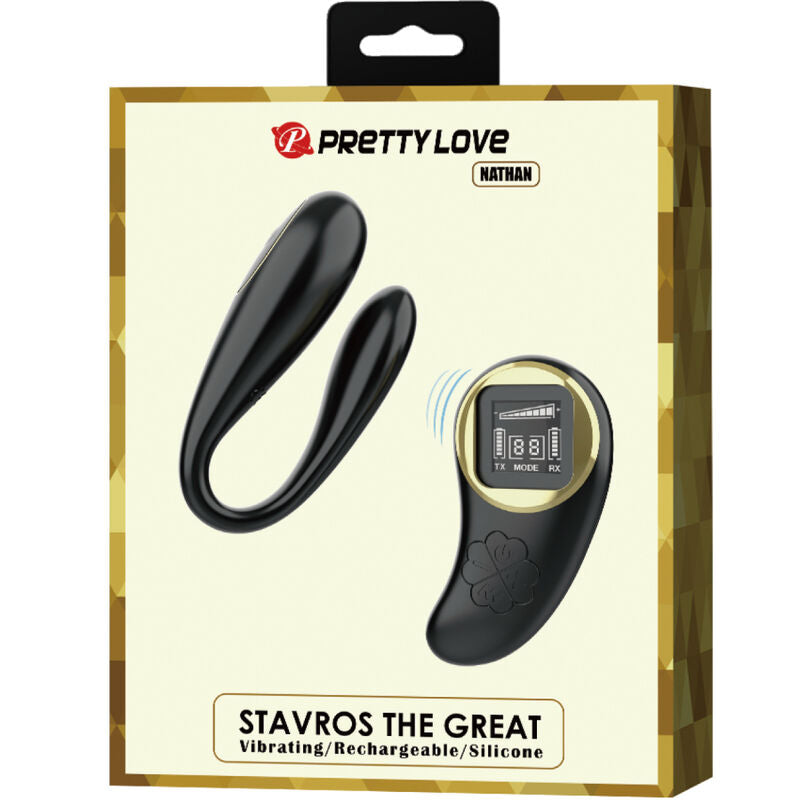 Pretty love - telecomando vibratore nathan double pleasure