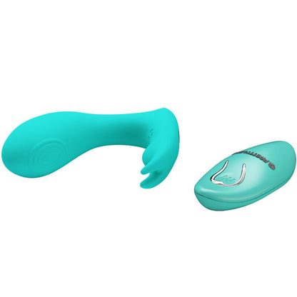 Pretty love - telecomando idabelle vibrazione e pulsazione blu