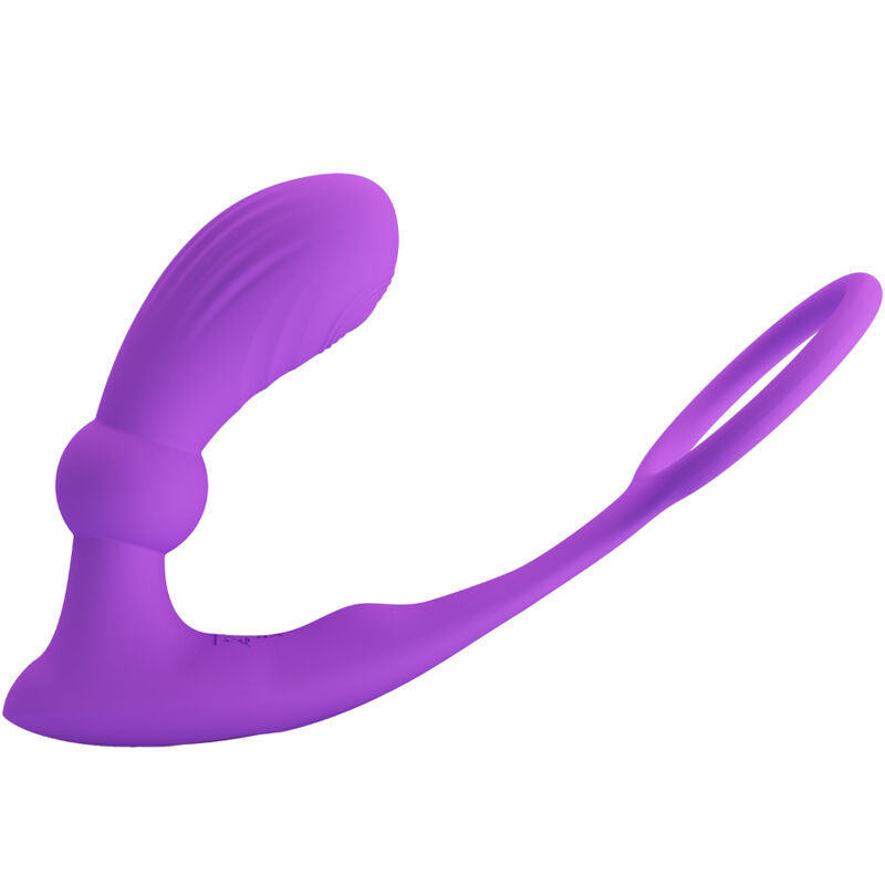 Pretty love - anneau anal et vibreur Warren violet
