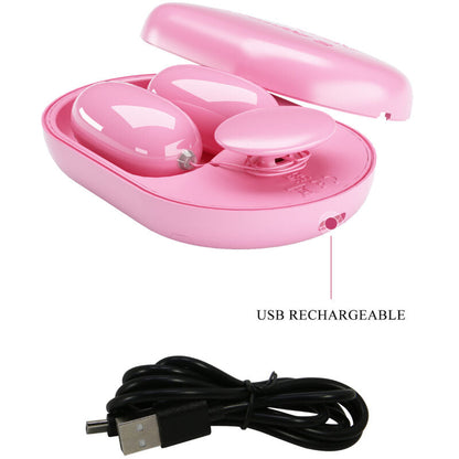 Pretty love - fun box vibromasseur rose