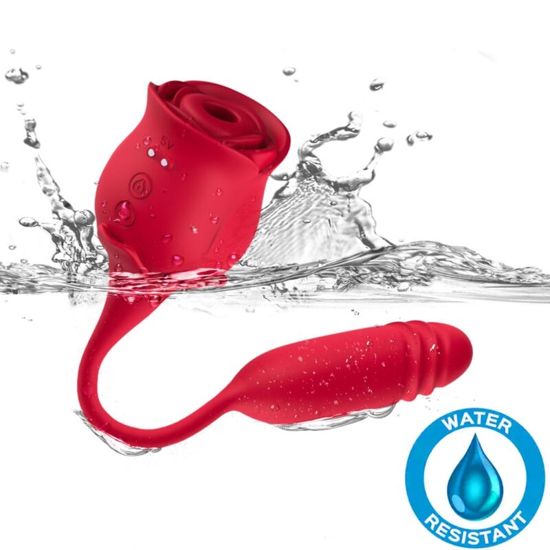 Vibratore + Stimolatore Punto G Armony Roseknigth Rosso