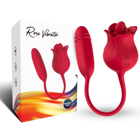 Succhia Clitoride + Ovetto Armony Rosa Rosso