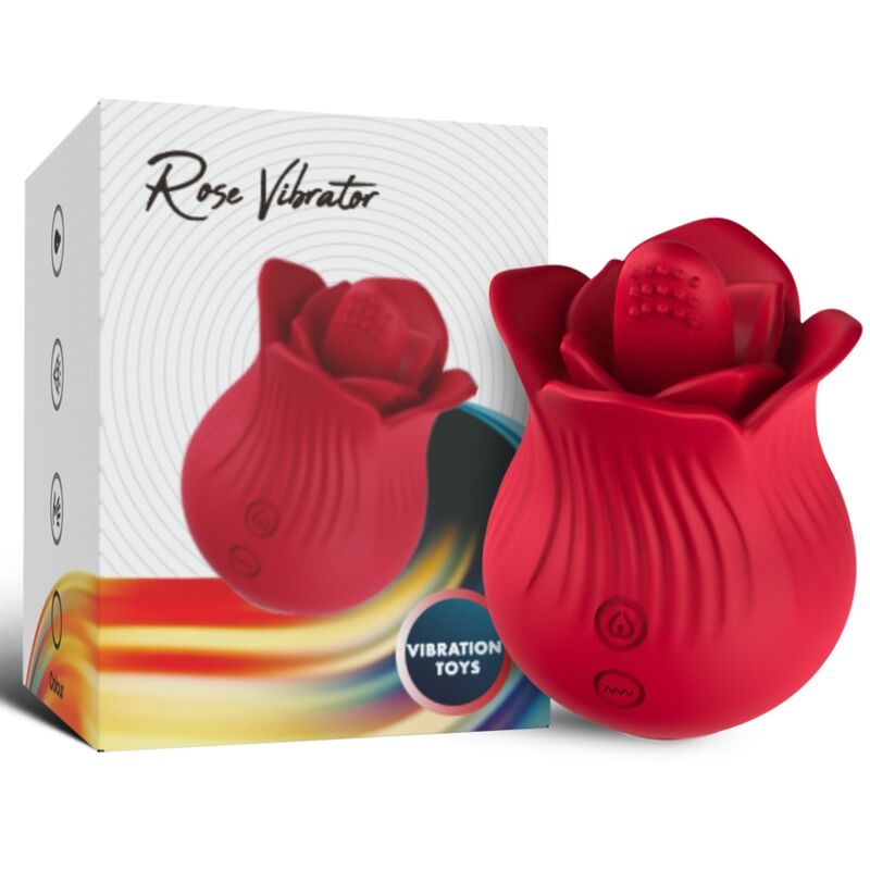 Armony - vibromasseur et stimulateur rose rouge