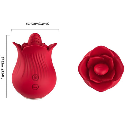 Armony - vibromasseur et stimulateur rose rouge