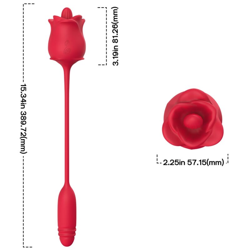 Armony - stimolatore e vibratore rosa cola rosso