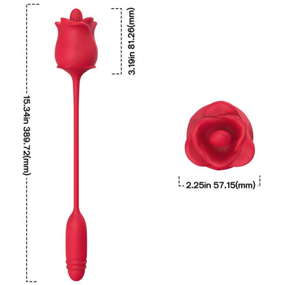 Armony - stimolatore e vibratore rosa cola rosso