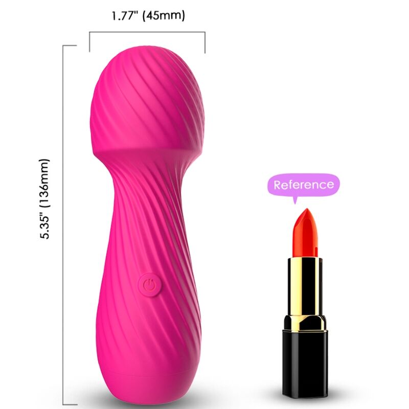 Armony - éblouissant masseur et vibromasseur mini fuchsia