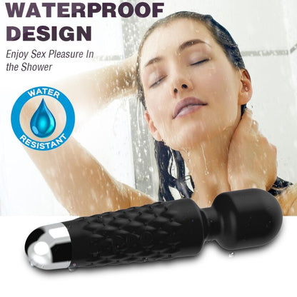 Armony - masseur & vibromasseur facteur tête flexible noir
