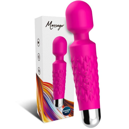Armony - masseur et vibromasseur tête flexible fuchsia