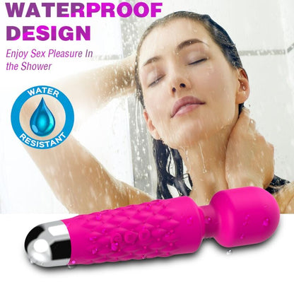 Armony - masseur et vibromasseur tête flexible fuchsia