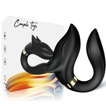 Armony - vibratore fox per coppia telecomando nero