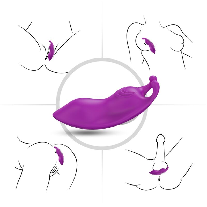 Armony - mutandine indossabili honeybee vibratore g-spot remote control viola