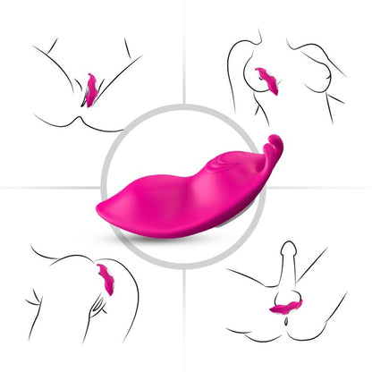 Armony - mutandina indossabile honeybee vibratore g-spot fucsia - app gratuita