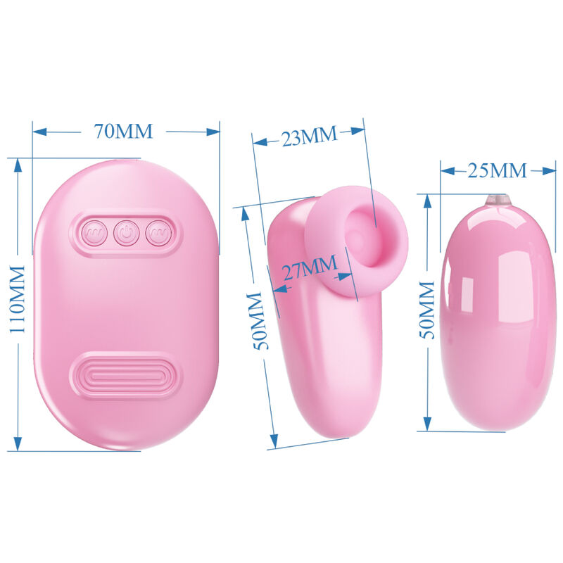 Vibratore Pretty Love Magix Box Rosa