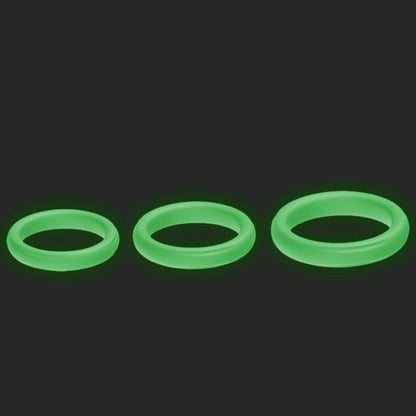 Armony - anello triplo in silicone luminoso