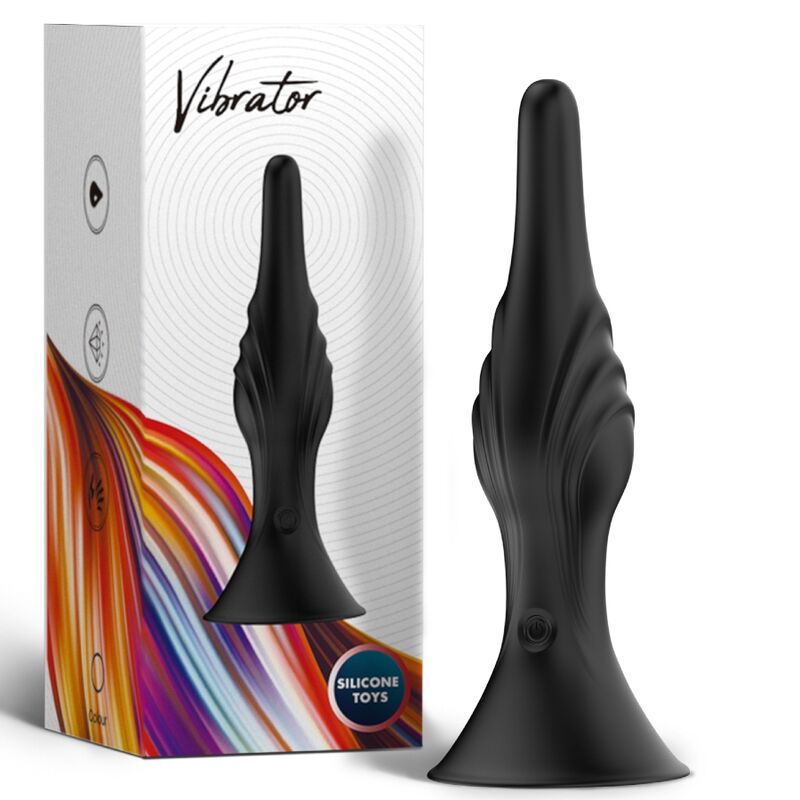 Armony - vibratore e plug anale telecomando nero
