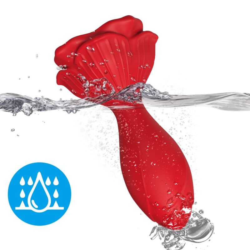Armony - vibratore rosa e telecomando piccolo plug anale rosso