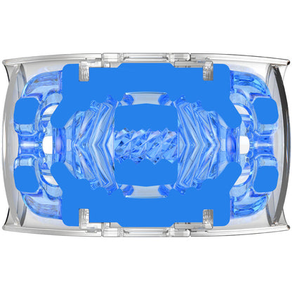 Fleshlight - masturbatore quickshot turbo blu ghiaccio