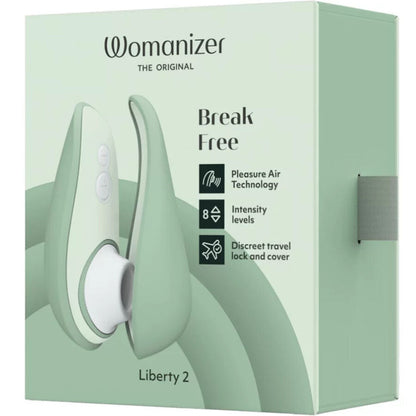 Womanizer - liberty 2 stimolatore clitoride & ventosa verde chiaro