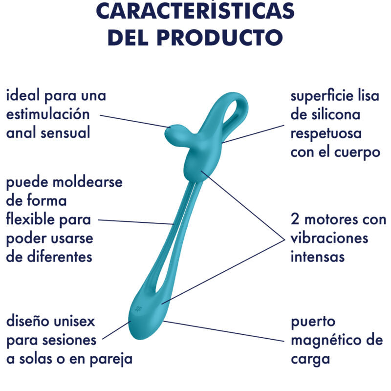 Satisfyer - plug & play 1 multivibratore flessibile