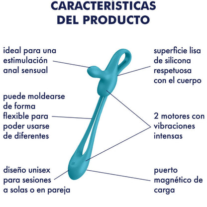 Satisfyer - plug & play 1 multivibratore flessibile