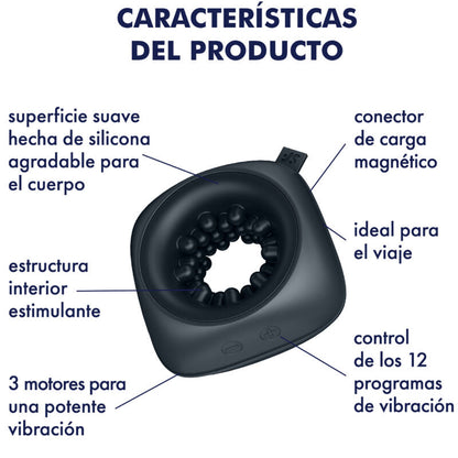 Satisfyer - anneau de masturbation et vibromasseur