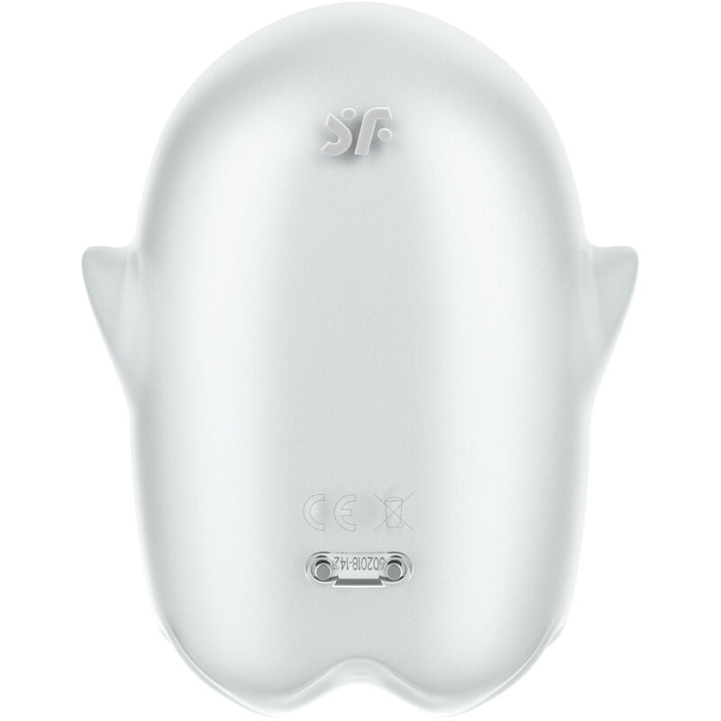 Sucette Clitoridienne Satisfyer Glowing Ghost Blanc Perle