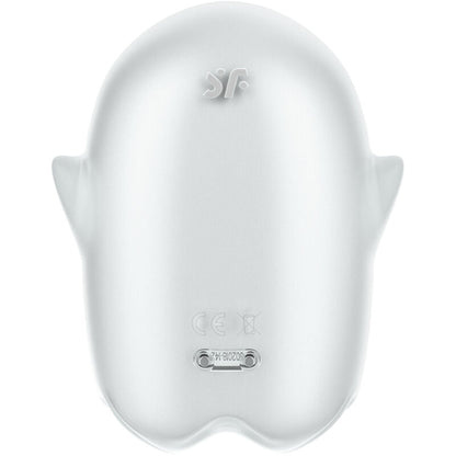 Sucette Clitoridienne Satisfyer Glowing Ghost Blanc Perle