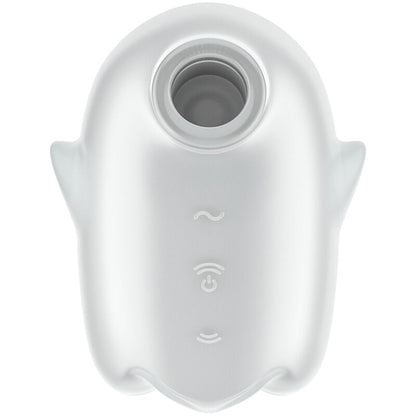 Sucette Clitoridienne Satisfyer Glowing Ghost Blanc Perle