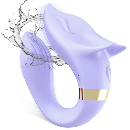 Armony - vibratore fox per coppia telecomando viola