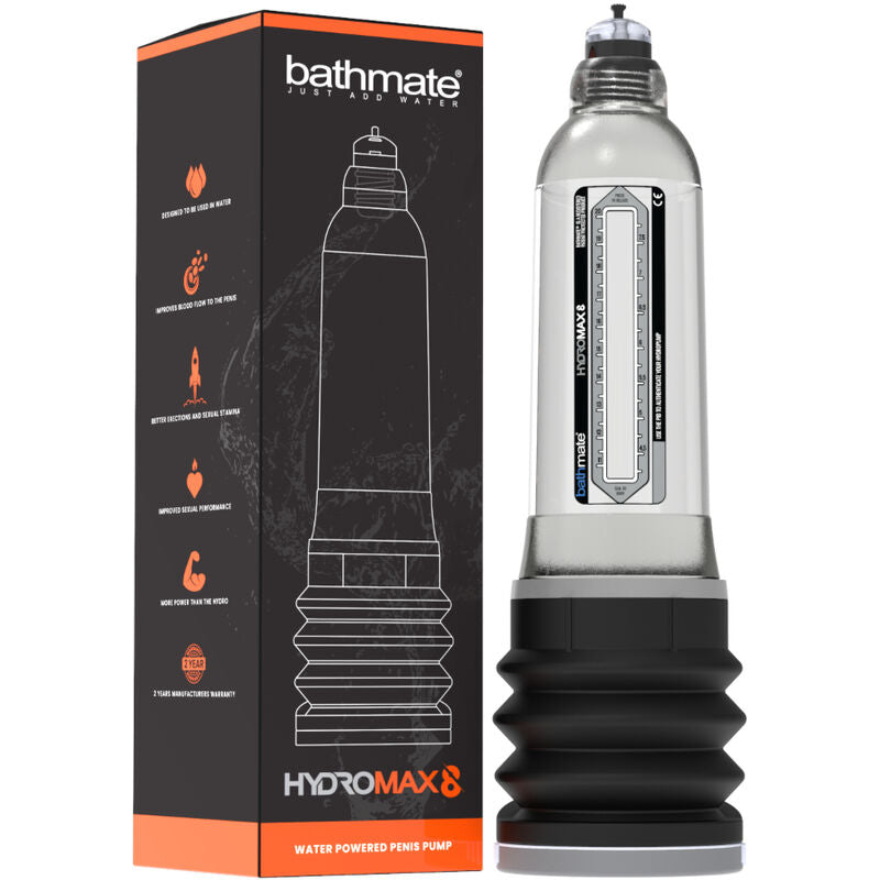 Bathmate - hydromax 8 trasparente