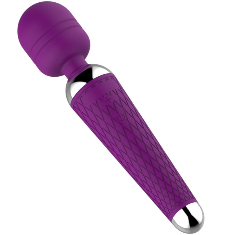 Armony - massaggiatore e vibratore flessibile per testa viola