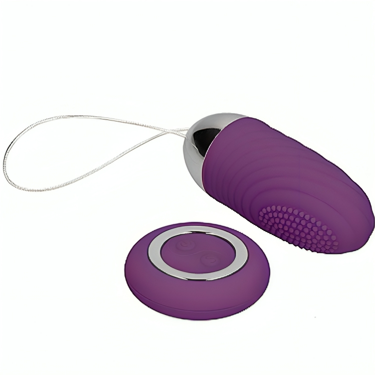 Armony - uovo vibrante granulare jiuuy telecomando viola