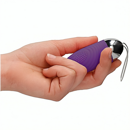 Armony - uovo vibrante granulare jiuuy telecomando viola