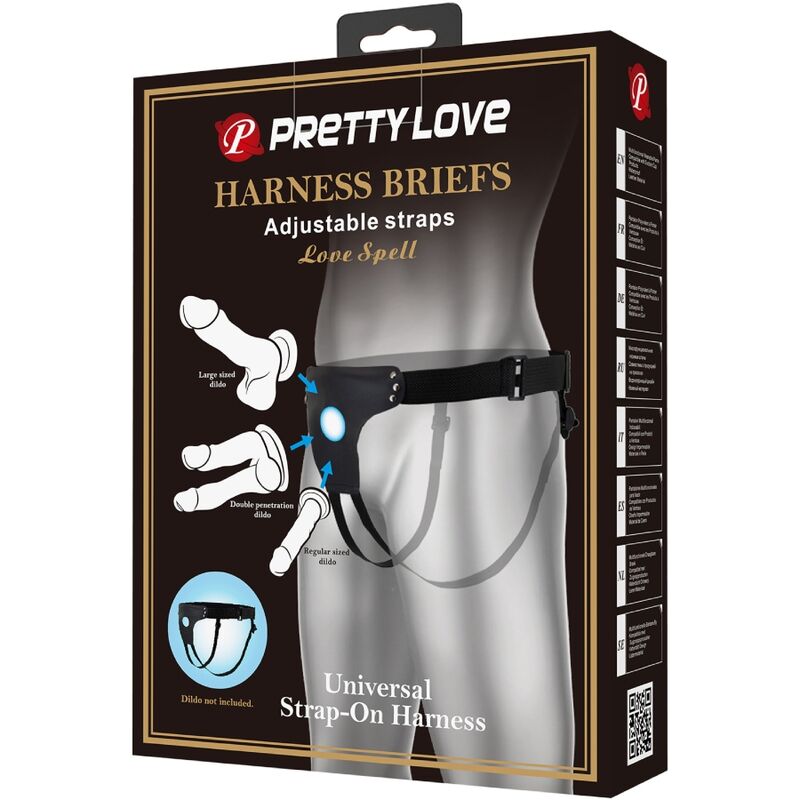 Pretty love - complemento imbracatura con cinghia regolabile love spell
