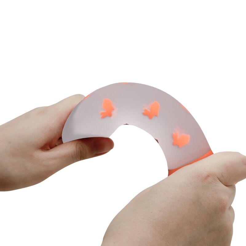 Pretty love - dildo magico nightfall senza vibrazioni arancio luminoso