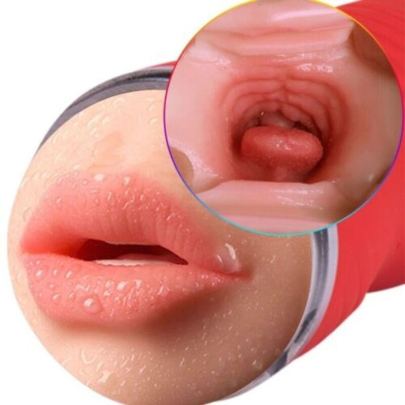 Armony - masturbateur rouge double vagin et bouche