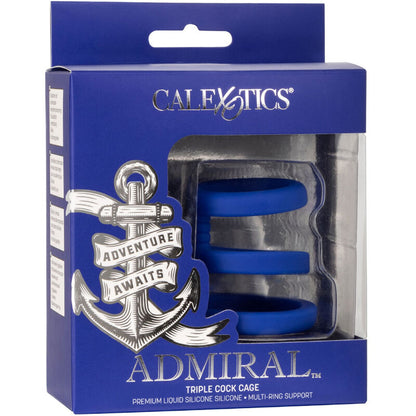 Calexotics - admiral gabbia tripla blu