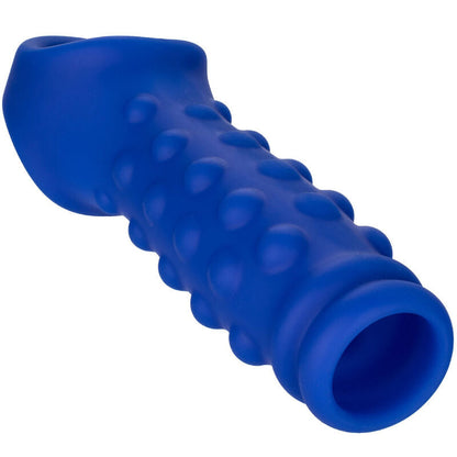 Admiral - copertura per pene con perline in silicone liquido blu