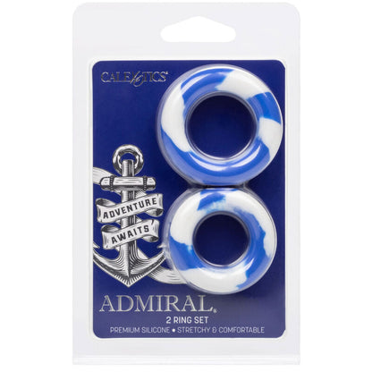 CALEXOTICS - ADMIRAL SET DE 2 ANNEAUX PÉNILIENS
