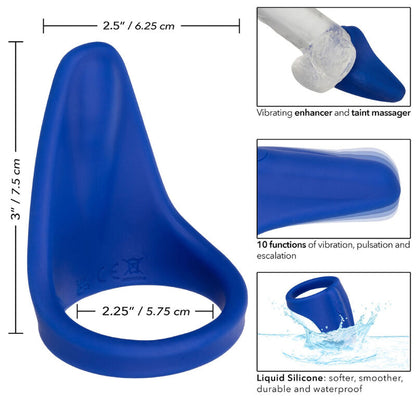 Admiral - massaggiatore perineo blu