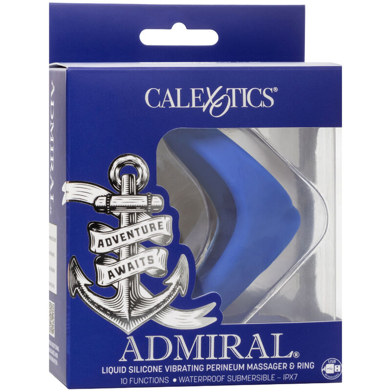 Admiral - massaggiatore perineo blu