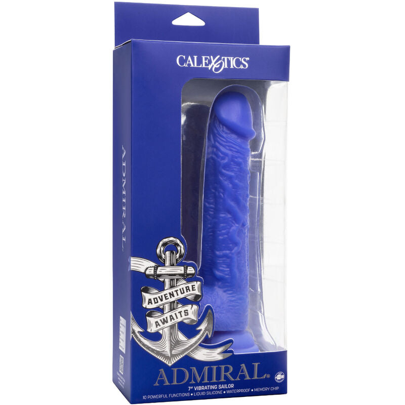 Admiral - vibratore dildo realistico sailor blu