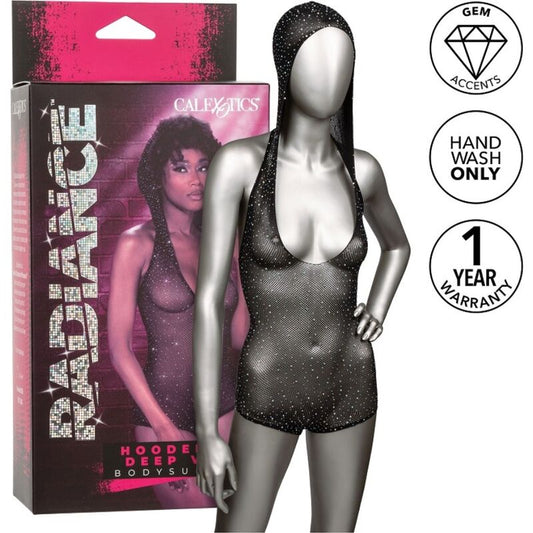 Calexotics - radiance body a v profondo con cappuccio