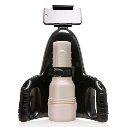 Fleshlight - vagina stoya destroya + lancio universale + lubrificante aqua qualità 50 ml