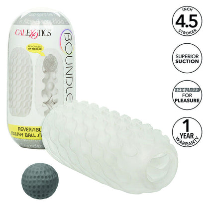 California exotics - sphère squishy réversible jaune sans limites