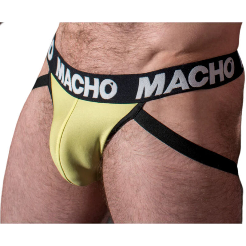 Macho - mx25a jock lycra giallo s