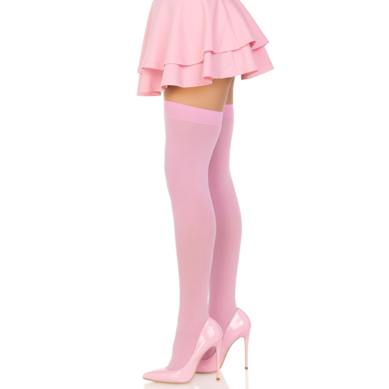 Leg avenue - calzini in nylon rosa