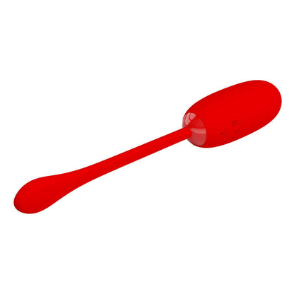 Pretty love - uovo vibrante julius impermeabile-ricaricabile rosso